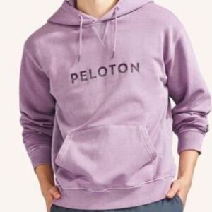 Peloton faded purple‎ Brooklyn hoodie sweatshirt